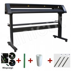 1120 mm New black cutting plotter RS series with contour cutting for vinyl sticker and car sticker * Winpcsign software